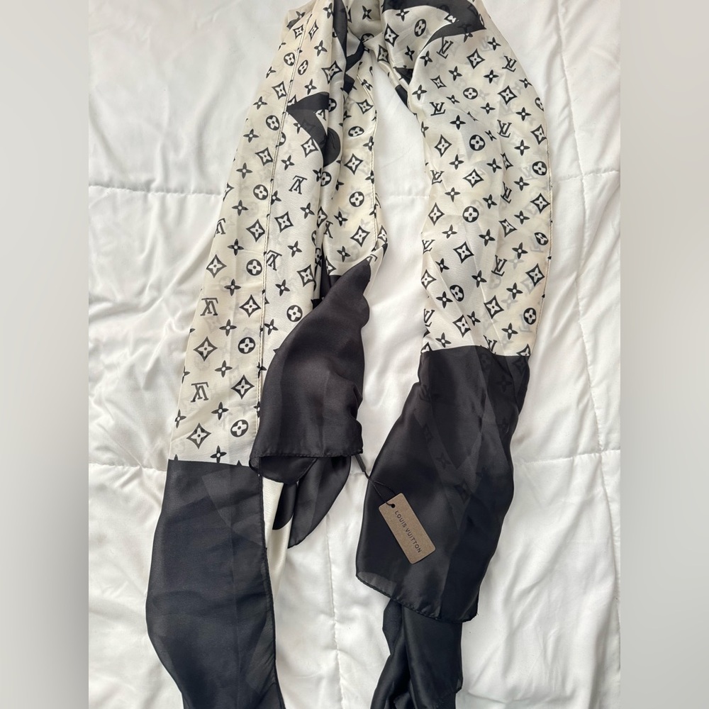 Louis Vuitton scarf.